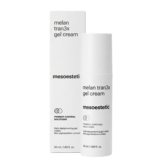 melan tran3x gel cream tester