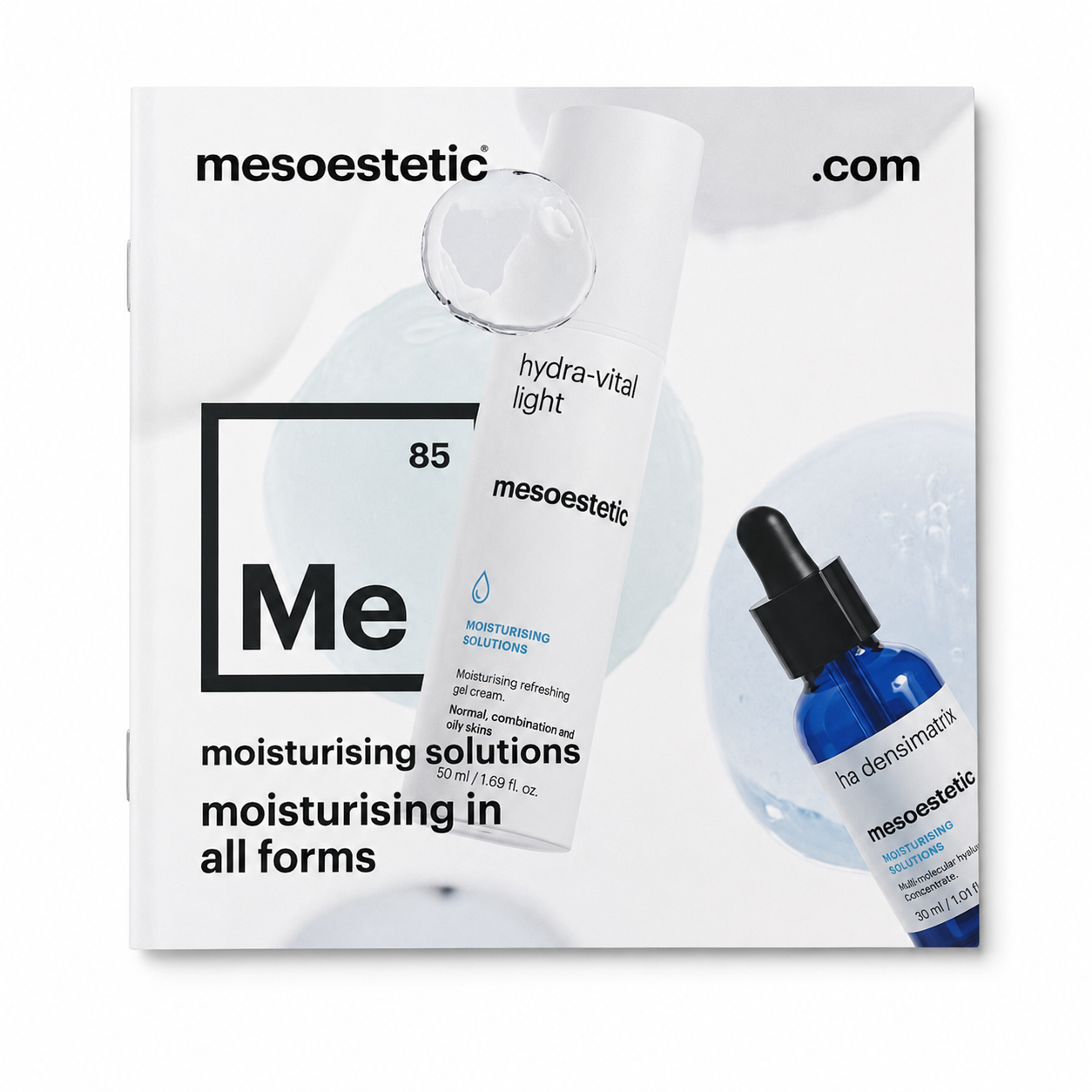 moisturising solutions® brochurepakke